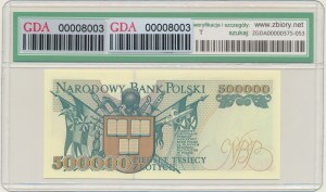 500.000 złotych 1993 - L - GDA 64 EPQ