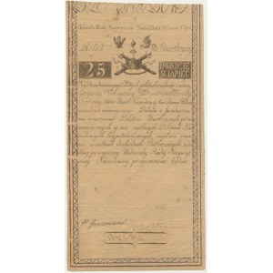 25 złotych 1794 - A - CIENKI PAPIER