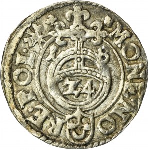 Sigismund III Vasa, 3 Polker Krakau 1618 - RARE