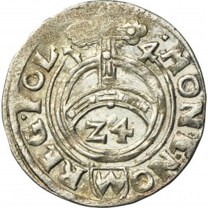 Zikmund III Vasa, polopás Bydgoszcz 1614 - RARE
