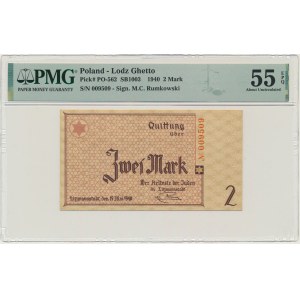 2 známky 1940 - č. 1 - PMG 55 EPQ - vzácné a krásné