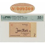 2 známky 1940 - č. 1 - PMG 55 EPQ - vzácné a krásné