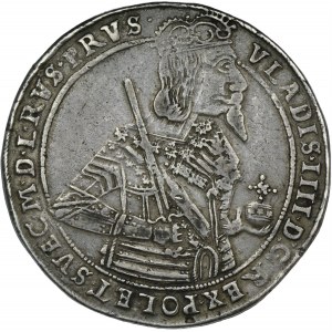 Ladislav IV Vasa, Thaler Toruń 1638 II - RARE