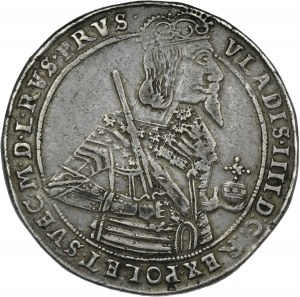 Ladislaus IV of Poland, Thaler Thorn 1638 II - RARE