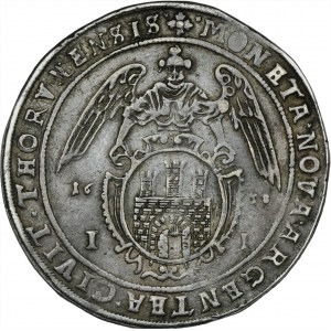 Ladislav IV Vasa, Thaler Toruń 1638 II - RARE