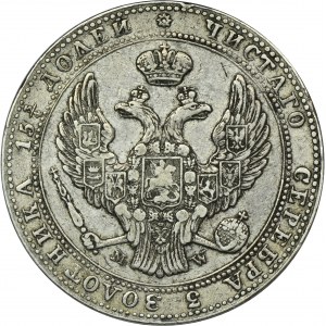 3/4 rubľa = 5 zlotých Varšava 1839 MW