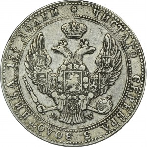 3/4 rublu = 5 zlotých Varšava 1839 MW