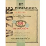 Pewex kupóny, originálny vzor - 1 cent až 100 USD 1960 (10 ks) - RARE