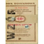 Pewex kupóny, originálny vzor - 1 cent až 100 USD 1960 (10 ks) - RARE
