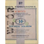 Pewex Bony Towarowe, Oryginalna książeczka ze wzorami - 1 cent do 100 dolarów 1960 (10szt.) - RZADKOŚĆ