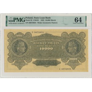 10,000 marks 1922 - I - PMG 64