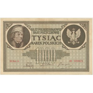 1.000 marek 1919 - III Ser. A -