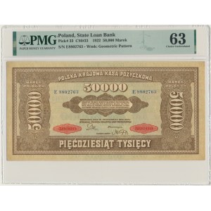 50 000 mariek 1922 - E - PMG 63