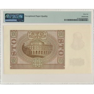 100 zlotých 1940 - B - padělek ZWZ - PMG 66 EPQ