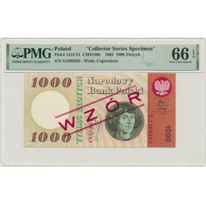 1 000 zlatých 1965 - MODEL - S - PMG 66 EPQ