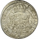 August II the Strong, 2/3 Thaler (gulden) Dresden 1697 IK - VERY RARE