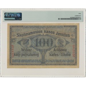 Poznaň, 100 rublů 1916 - 7 figur - PMG 50