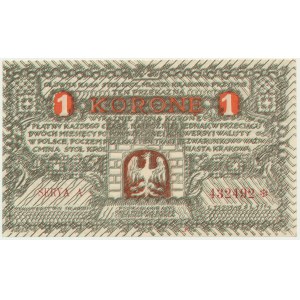 Krakov, 1. koruna 1919 - A -