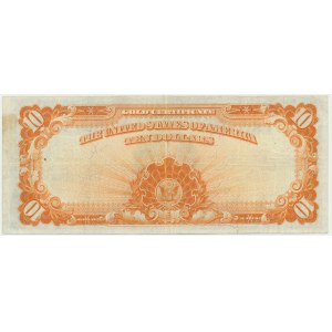 USA, zlatý certifikát, 10 USD 1922 - Speelman &amp; White -.