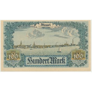 Memel (Klaipeda) 100 marek 1922