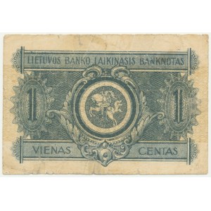 Litva, 1 cent 1922