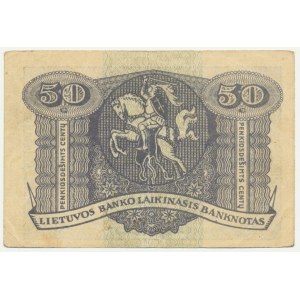 Litva, 50 centů 1922