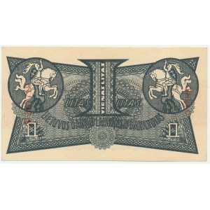 Lithuania, 1 Litas 1922