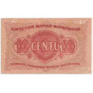 Litva, 10 centov 1922