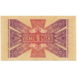 Lithuania, 1 Litas 1922