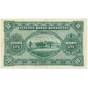 Lithuania, 10 Litu 1927