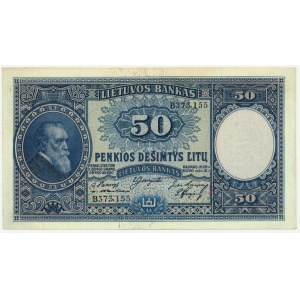Lithuania, 50 Litu 1928