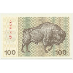 Lithuania, 100 Talonas 1991 - with text -