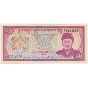 Bhútán, 50 ngultrum (1986-1992)