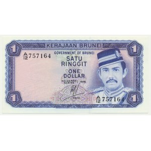 Brunej, 1 ringgit 1976