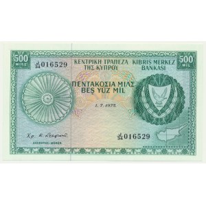 Cyprus, 500 Mils 1975