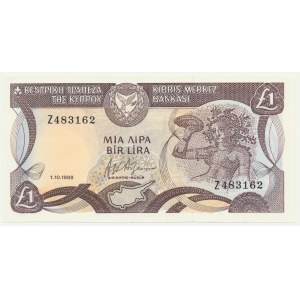Cyprus, 1 Pound 1988