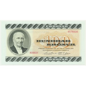 Faerské ostrovy, 100 korún (1988)