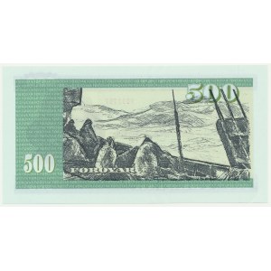 Faerské ostrovy, 500 korun (1978)