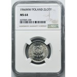 1 zlatá 1966 - NGC MS64