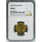 5 zlatých 1975 - NGC MS66