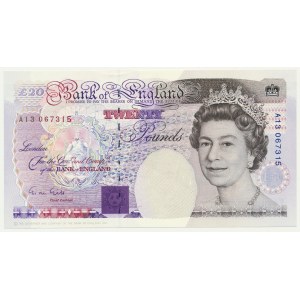 Great Britain, 20 Pounds (1993-2000)