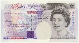 Great Britain, 20 Pounds (1993-2000)