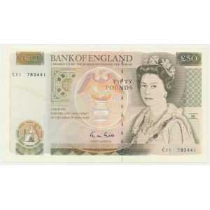 Spojené království, 50 liber (1981-1994)