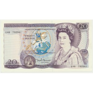 Great Britain, 20 Pounds (1970-1991)