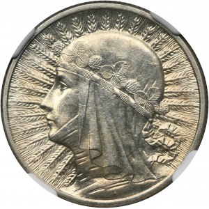 Hlava ženy, 2 zlaté 1934 - NGC MS63