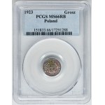 1 penny 1923 - PCGS MS66 RB