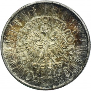 Piłsudski, 10 złotych 1938 - PCGS MS63