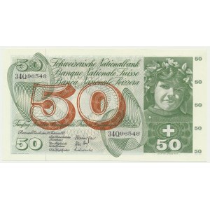 Švajčiarsko, 50 frankov 1971