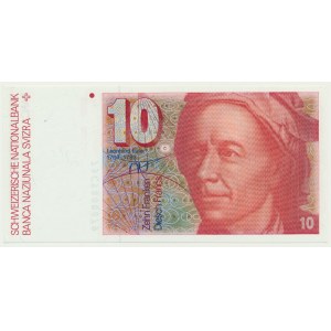 Switzerland, 10 Francs (1979-1992)