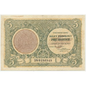 5 złotych 1925 - D -